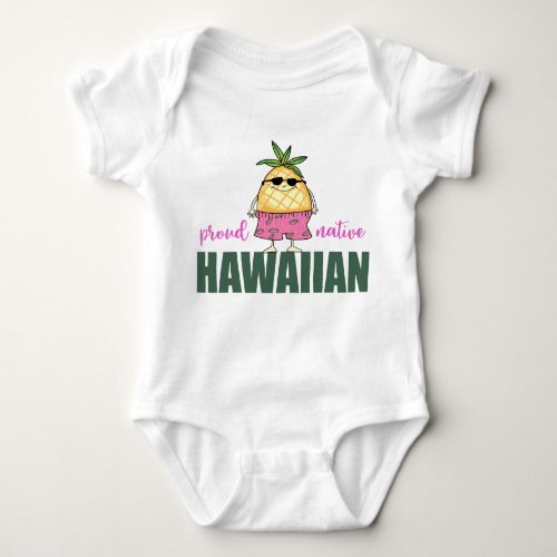 Native Hawaiian Baby Bodysuit