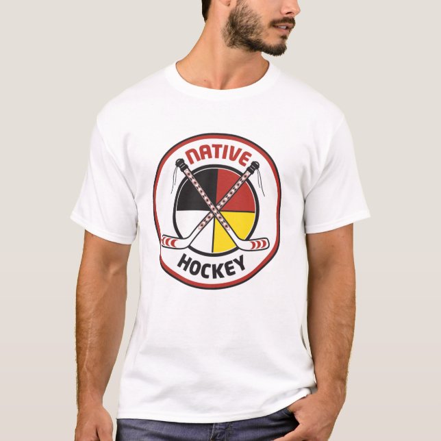 Native Hockey T-Shirt (Front)