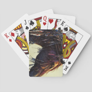 Native Horse 2 Poker Cards