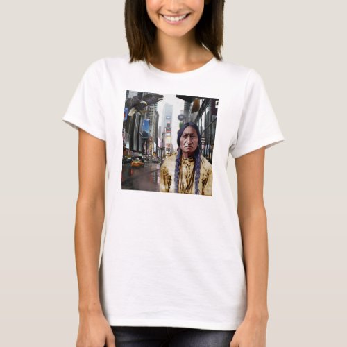 Native in New York Shirt Womans