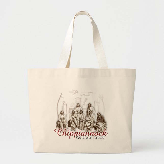 Native Indian We are all related Bag (Front)