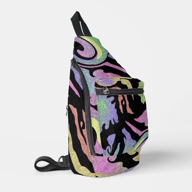 Native Inspired Sling Bag (Left Corner)