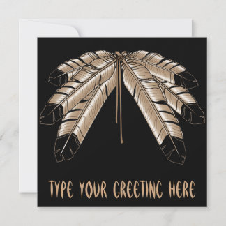 Native Invitations Personalized Native Art Cards
