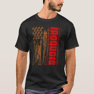 Native Iroquois Flag Native Pride American Indian T-Shirt