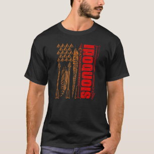 Native Iroquois Flag Native Pride American Indian  T-Shirt