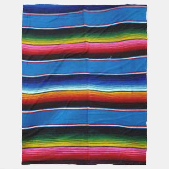 NATIVE MEXICAN (Simulated) Fleece Blankets
