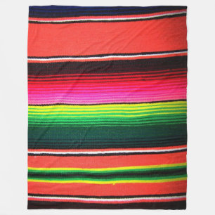 NATIVE MEXICAN (Simulated) Fleece Blankets