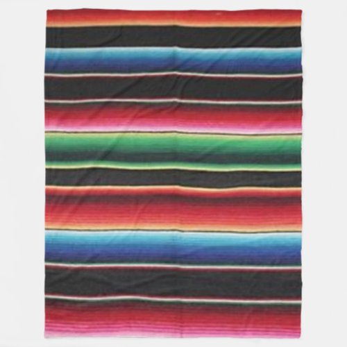 NATIVE MEXICAN Simulated Fleece Blankets