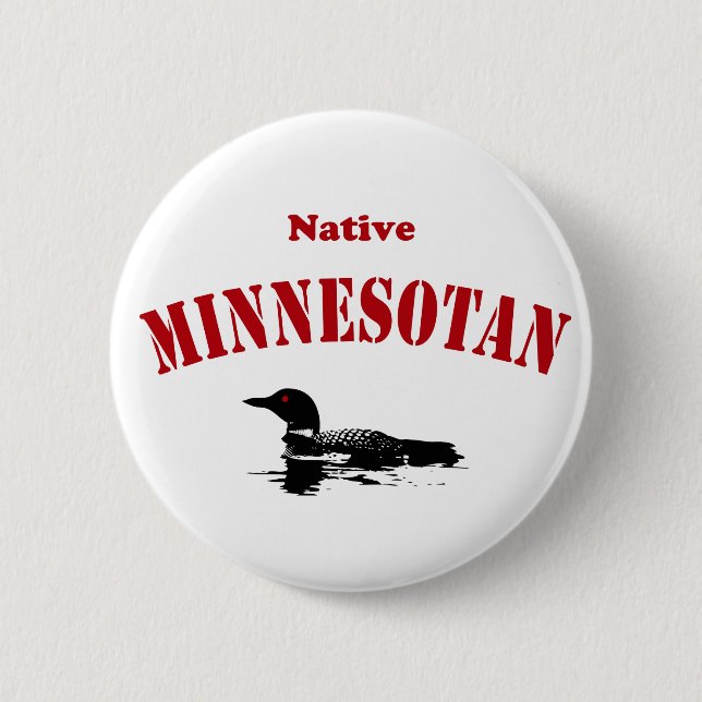 Native Minnesotan Button (Front)
