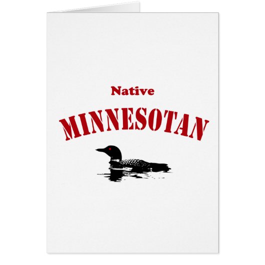 Native Minnesotan Cards (Front)