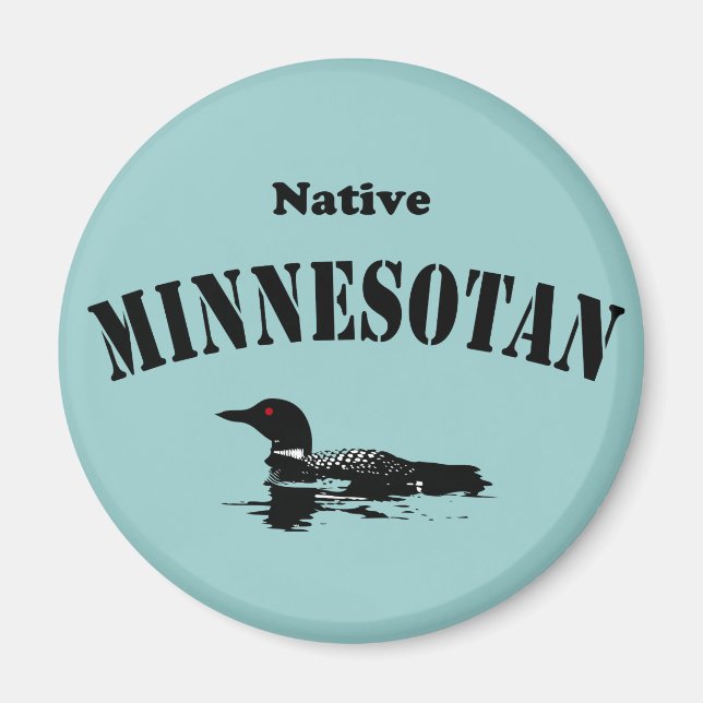 Native Minnesotan Magnet (Front)