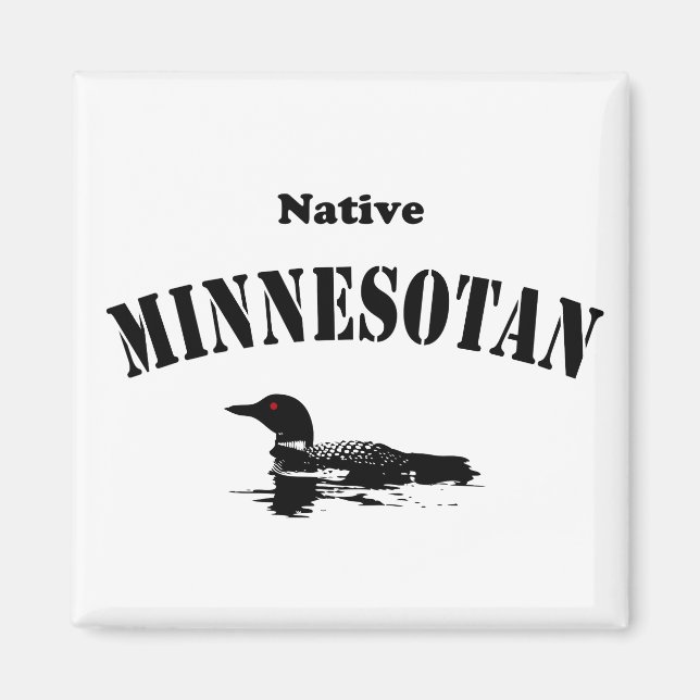 Native Minnesotan Magnet (Front)