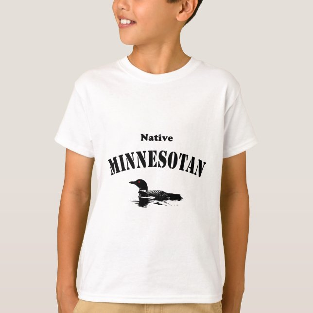 Native Minnesotan T-Shirt (Front)