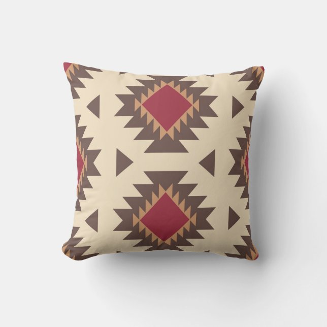 Native Navajo Outdoor Pillow (Front)
