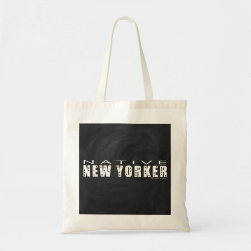 Native New Yorker black Tote Bag
