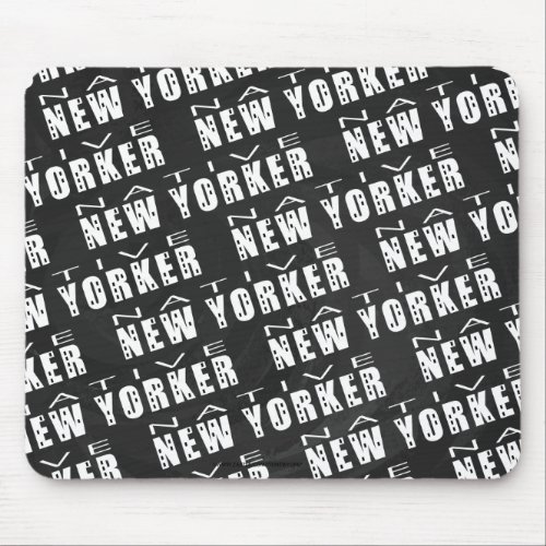 Native New Yorker Pattern Mouse Pad