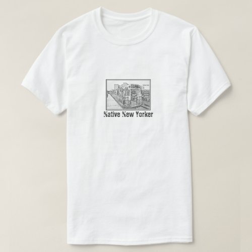 Native New Yorker Subway Edition A MisterP Shirt
