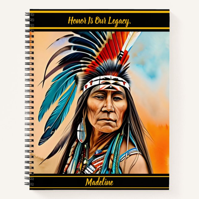 Native Pattern Composition Book (Front)