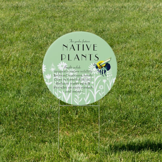 Native Plants Yard Sign (Insitu)