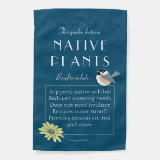 Native Plants Yard Sign