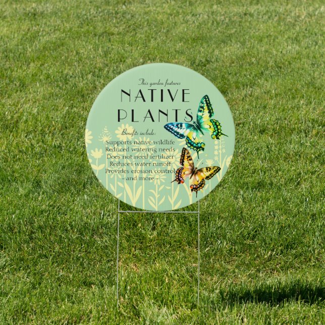 Native Plants Yard Sign (Insitu)