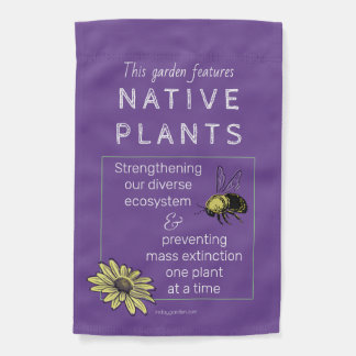 Native Plants Yard Sign