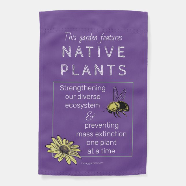 Native Plants Yard Sign (Front)