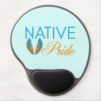 Native Pride Feathers Gel Mousepad