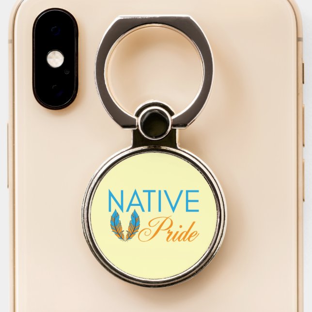 Native Pride Feathers Ring Holder (Close Up)