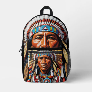 Native Pride Printed Backpack