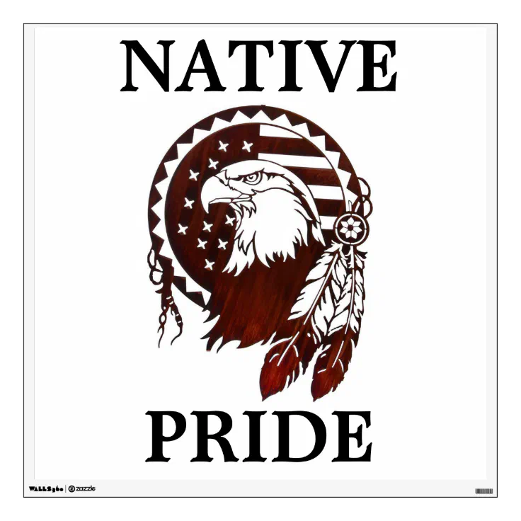 Native Pride Wall Decal | Zazzle