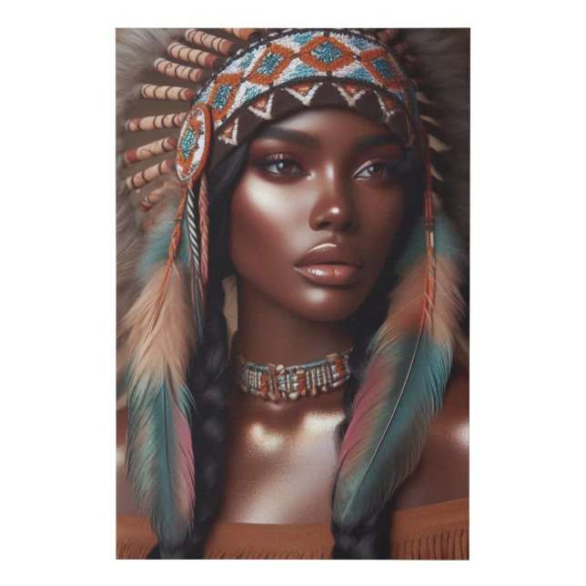 Native Princess Canvas (Front)