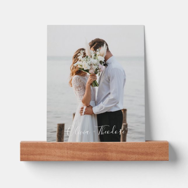 Native Protea Watercolor Floral Boho Botanical Picture Ledge (Front)