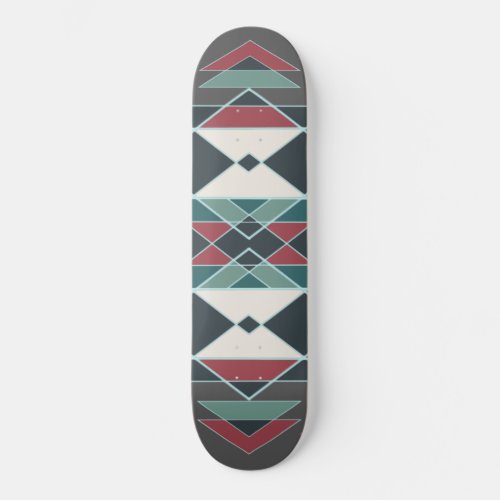 Native Southwestern Indian Art Blanket Design Skateboard