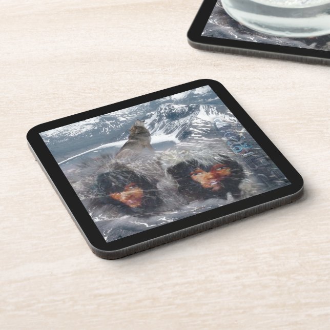 Native Spirit in Alaska Coaster (Left Side)