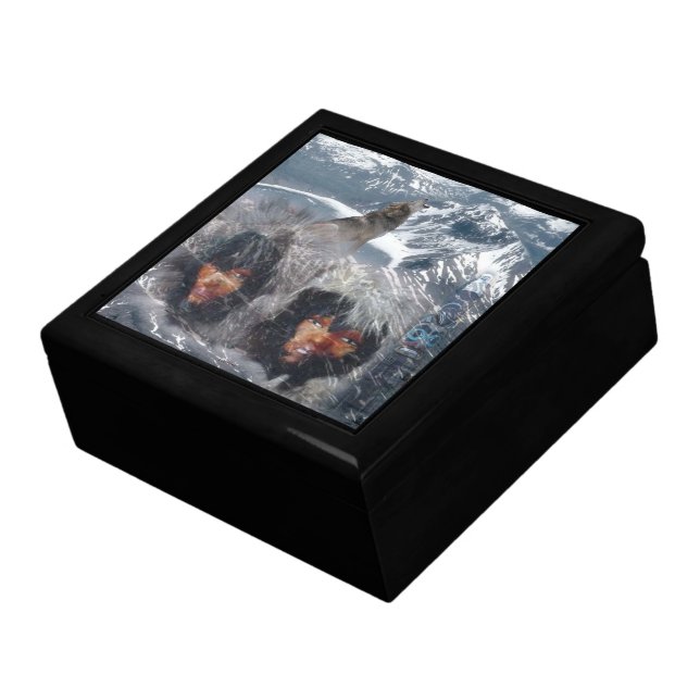 Native Spirit in Alaska Keepsake Box (Side)