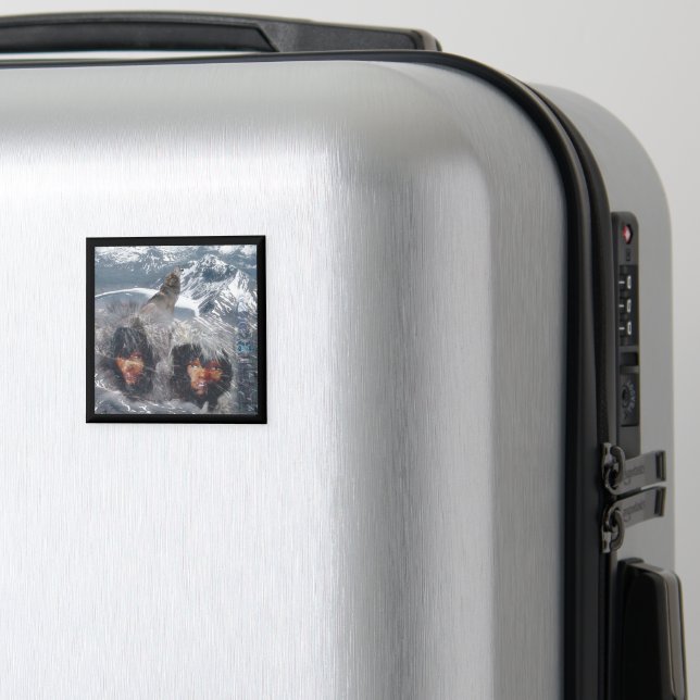 Native Spirit in Alaska Magnet (In Situ (Luggage))