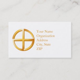 Native Spirituality 3.5" x 2.0" Business Card