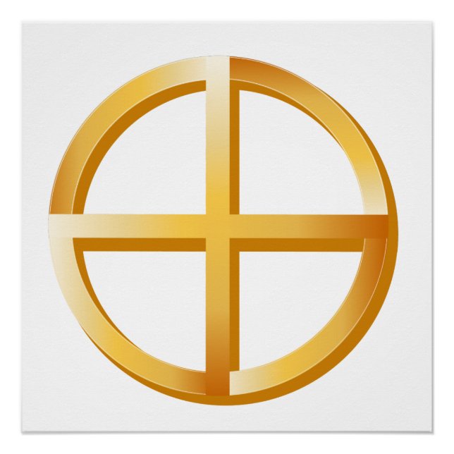 Native Spirituality Symbol Poster (Front)