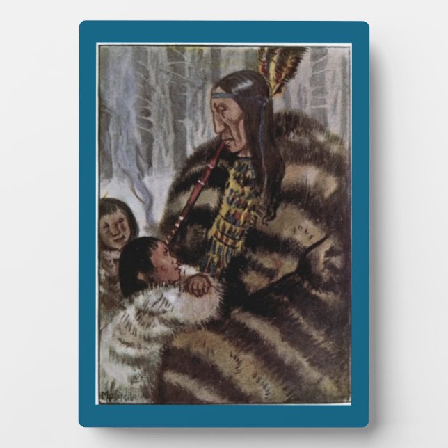 "Native StoryTeller" Plaque (Front)