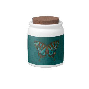 Native Swallowtail Candy Jar