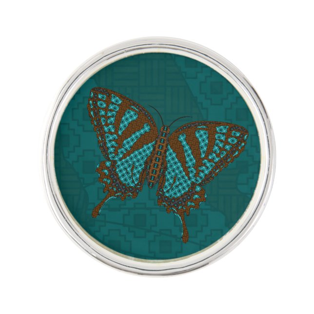 Native Swallowtail Lapel Pin (Front)