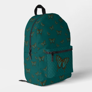 Native Swallowtail Printed Backpack