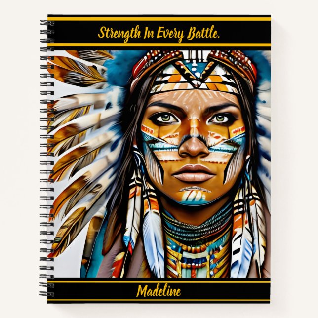 Native Symbols Sketchbook: Cultural Art Notebook (Front)
