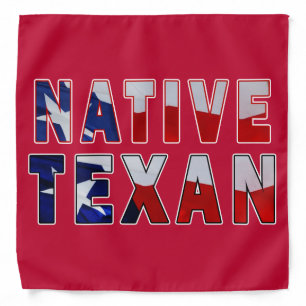 Native Texan Flag Bandana