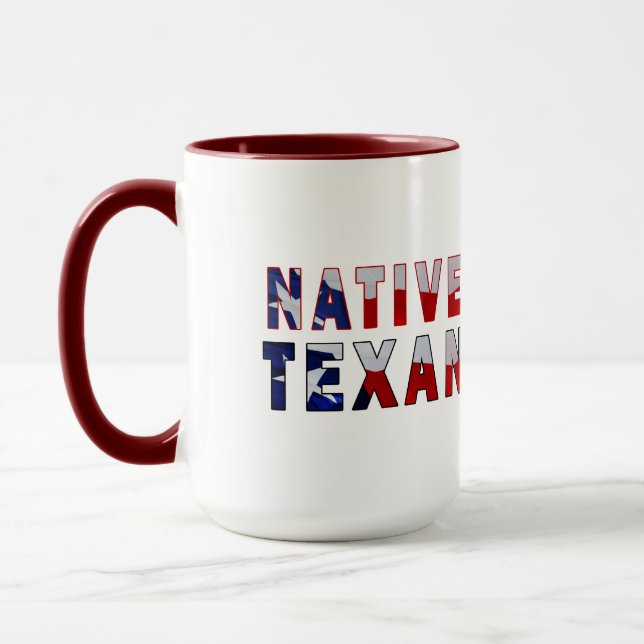 Native Texan Flag Mug (Left)