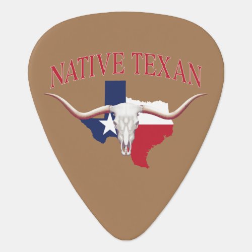 Native Texan Guitar Pick