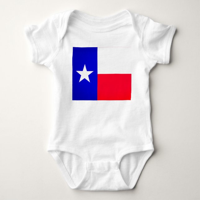 Native Texas One Piece for Baby Bodysuit (Front)