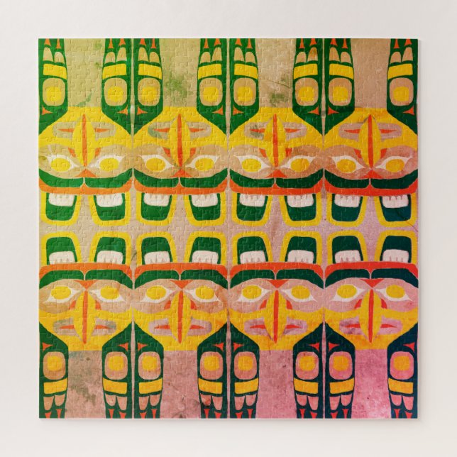 Native Thunderbird - Decorative Jigsaw Puzzle (Vertical)