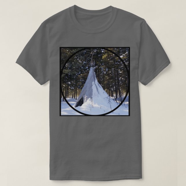 Native Tipi  T-Shirt (Design Front)